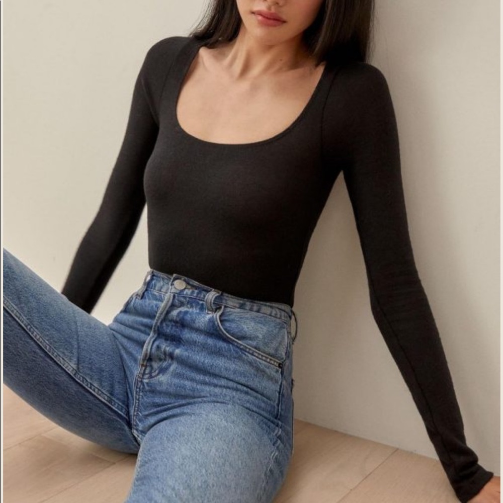 BNWT Reformation Katie Bodysuit